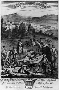 The death of the hare with the fleet hounds, from 